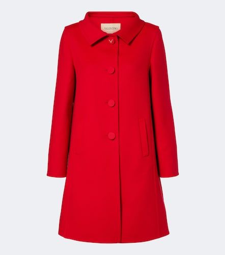 Manteau en laine et cachemire - Valentino - Modalova