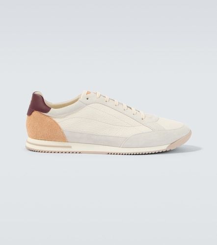 Baskets en cuir et daim - Brunello Cucinelli - Modalova