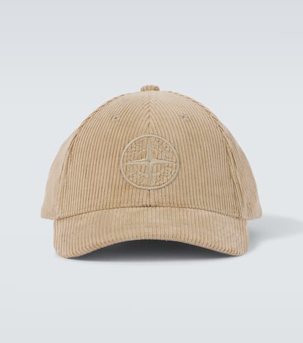 Casquette Compass en velours côtelé - Stone Island - Modalova