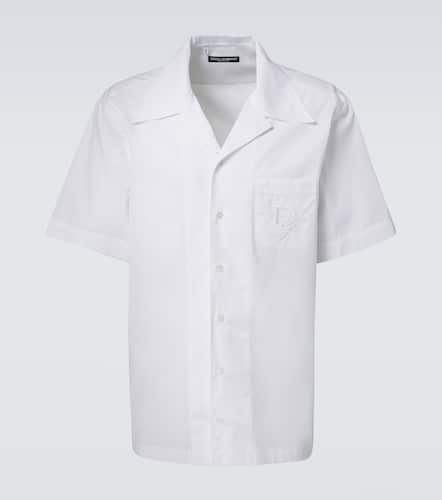 Chemise DG brodé en coton - Dolce&Gabbana - Modalova