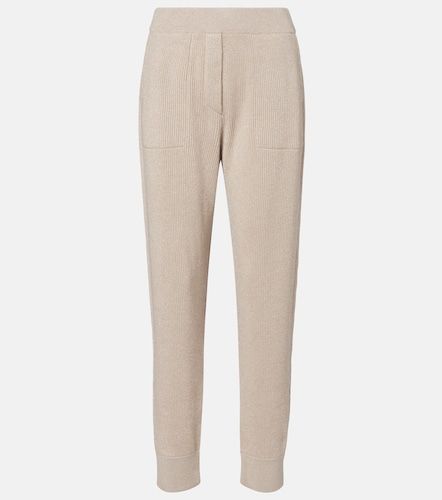 Pantalon tapered en cachemire mélangé - Brunello Cucinelli - Modalova
