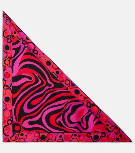 Foulard Iride en soie à imprimé - Pucci - Modalova