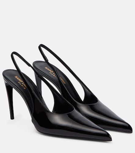 Escarpins Pulp 90 en cuir verni - Saint Laurent - Modalova