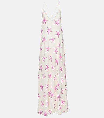 Valentino Robe en soie imprimée - Valentino - Modalova