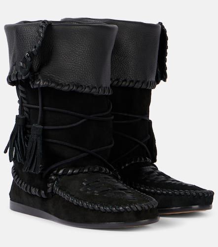 Bottines Winki en daim - Isabel Marant - Modalova