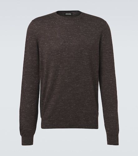 Pull en soie, cachemire et lin - Zegna - Modalova