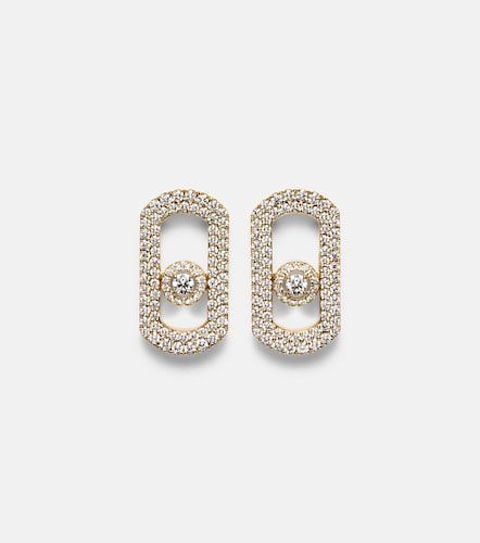 Boucles d'oreilles So Move en or 18 ct et diamants - Messika - Modalova