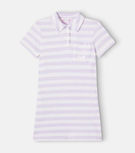 Bonpoint Robe polo rayée en coton - Bonpoint - Modalova