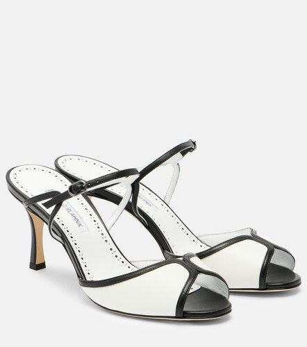 Mules Versari 70 en cuir - Manolo Blahnik - Modalova