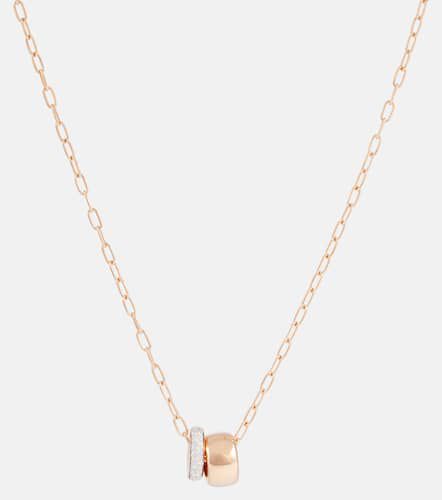 Collier Iconica en or rose 18 ct et diamants - Pomellato - Modalova