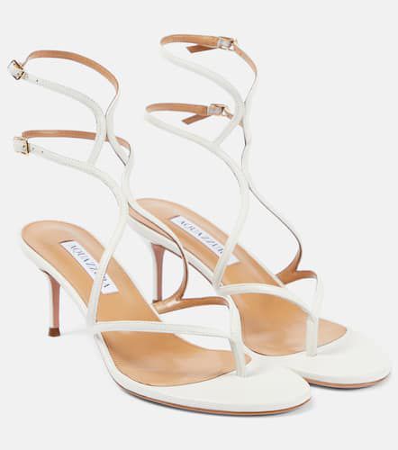 Aquazzura Sandales Baia 65 en cuir - Aquazzura - Modalova