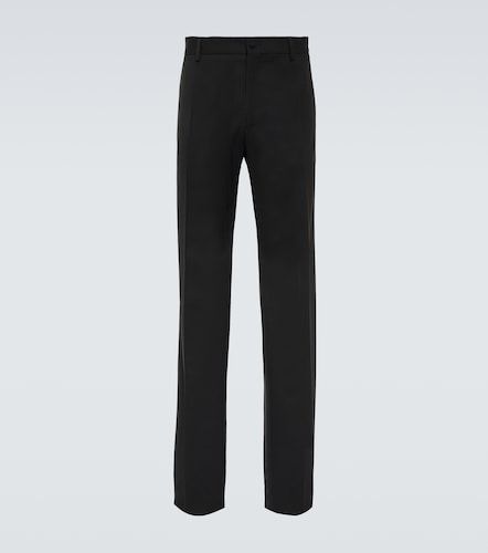 Pantalon droit en laine mélangée - Dolce&Gabbana - Modalova