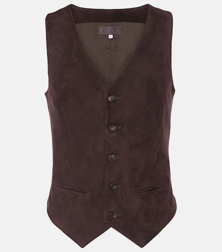 Gilet de costume Capone en daim - Stouls - Modalova