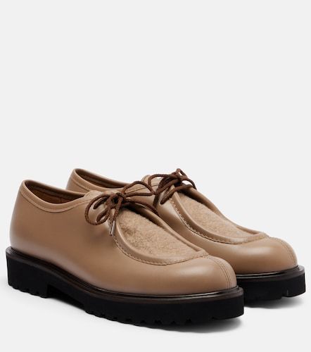 Max Mara Mocassins Track en cuir - Max Mara - Modalova