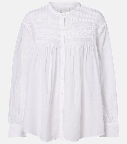Blouse Elodia brodée en coton mélangé - Marant Etoile - Modalova