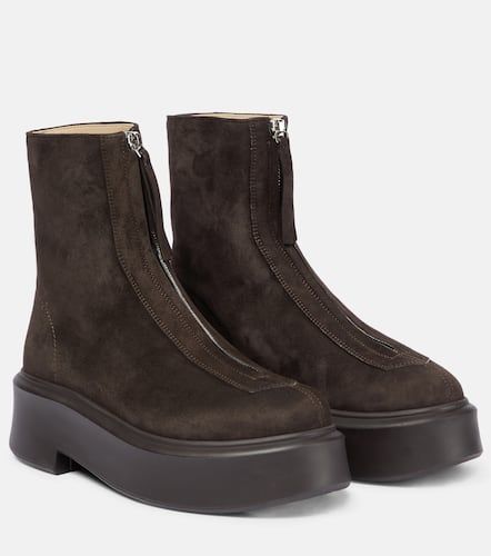 Bottines Zipped Boot 1 en daim - The Row - Modalova