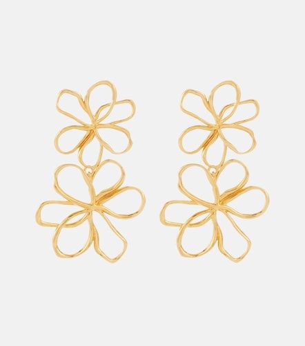 Boucles d'oreilles pendantes Threaded Flower - Oscar de la Renta - Modalova