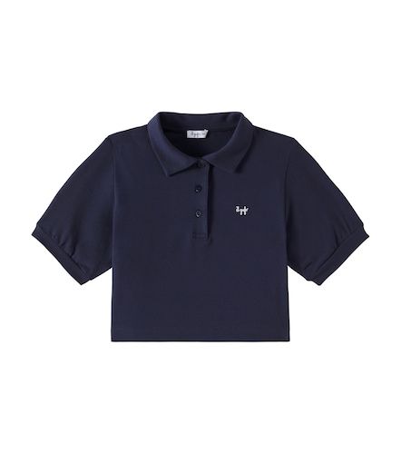 Polo en coton mélangé à logo - Il Gufo - Modalova