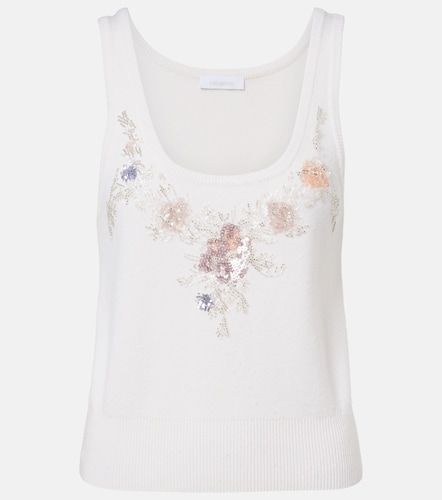 Top en laine et cachemire à sequins - Rabanne - Modalova