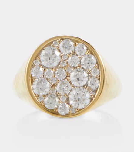 Bague Octavia Signet en or 18 ct et diamants - Octavia Elizabeth - Modalova