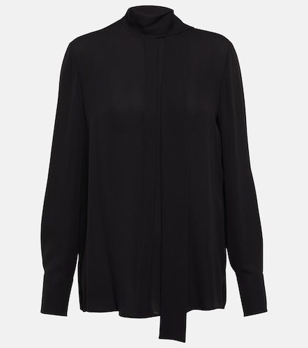 Blouse en soie à col lavallière - Valentino - Modalova
