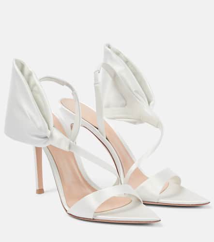 Sandales de mariée Dositea en satin - Gianvito Rossi - Modalova