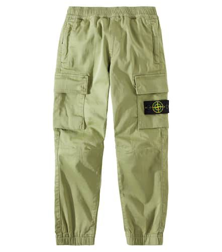 Pantalon cargo Compass en coton - Stone Island Junior - Modalova