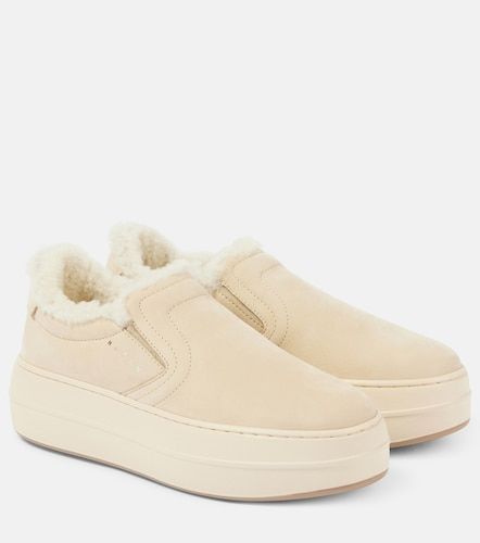 Baskets slip-on Skyscraper en daim à plateforme - Hogan - Modalova