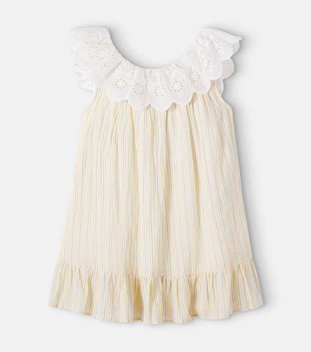 Robe Danya brodée et rayée en coton - Louise Misha - Modalova