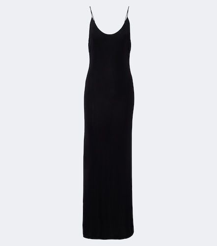 Robe longue Cassandre à chaîne - Saint Laurent - Modalova