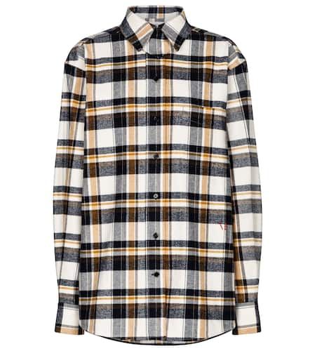 Chemise en coton à carreaux - Victoria Beckham - Modalova
