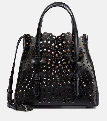 Alaïa Sac à main Mina 20 Vienne Wave en cuir - Alaia - Modalova