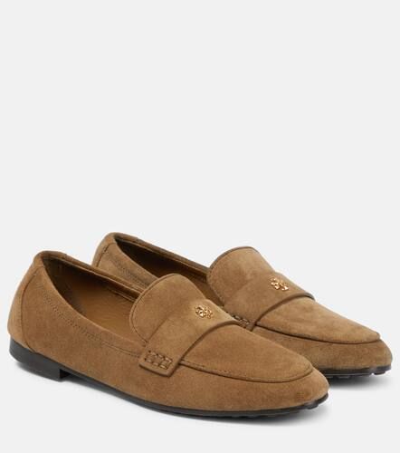 Mocassins Double T en daim - Tory Burch - Modalova