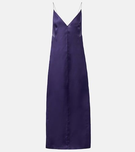 Robe longue Tuluula en organza de soie - Khaite - Modalova
