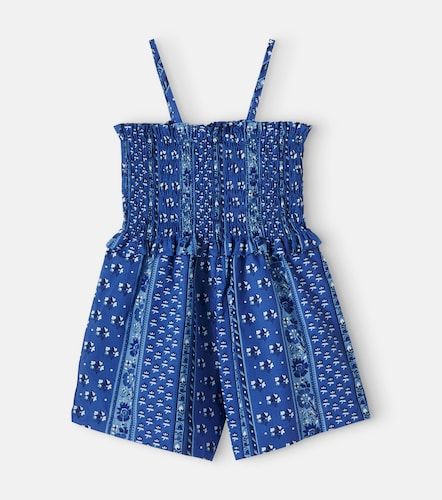 Combishort Mare en coton à smocks - The New Society - Modalova
