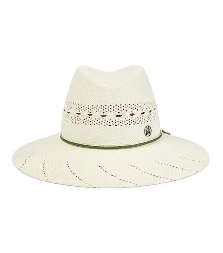 Fedora Henrietta en paille - Maison Michel - Modalova