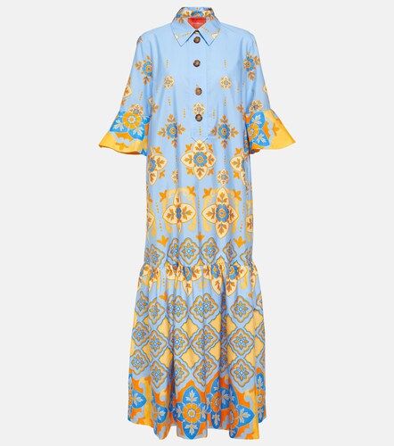 Robe longue Artemis en coton à imprimé - La DoubleJ - Modalova