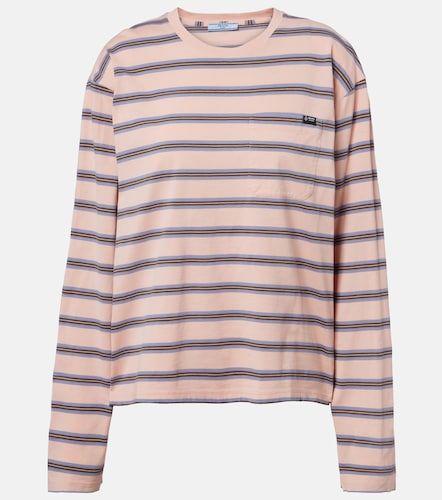 Prada T-shirt en coton à rayures - Prada - Modalova