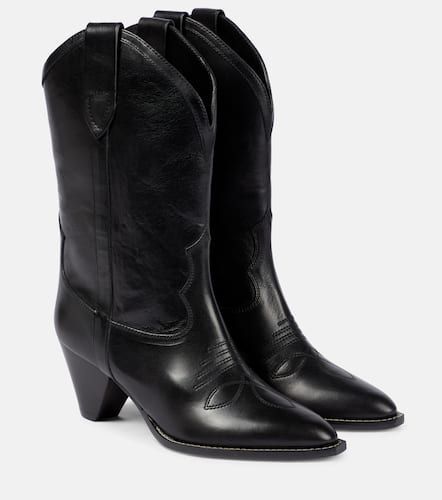 Bottines santiags Luliette en cuir - Isabel Marant - Modalova