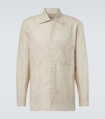 Saman Amel Chemise en lin - Saman Amel - Modalova
