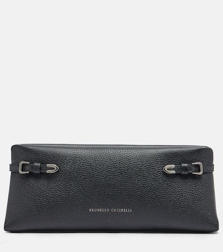 Pochette Small en cuir - Brunello Cucinelli - Modalova