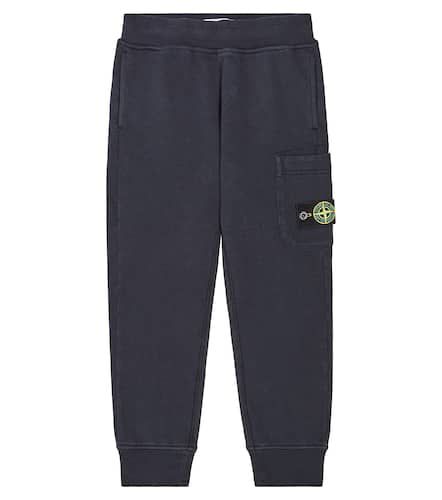 Pantalon de survêtement Compass en coton - Stone Island Junior - Modalova