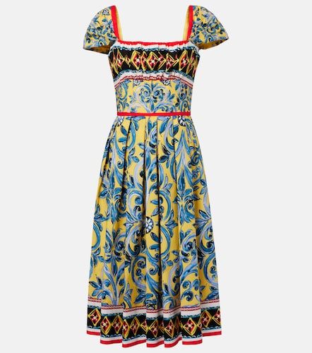 Dolce&Gabbana Robe midi imprimée - Dolce&Gabbana - Modalova