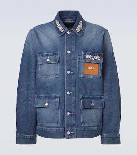 Veste en denim à ornements - Simone Rocha - Modalova