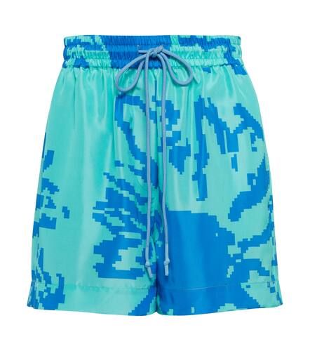 Short Pixel en soie à taille haute - Lee Mathews - Modalova