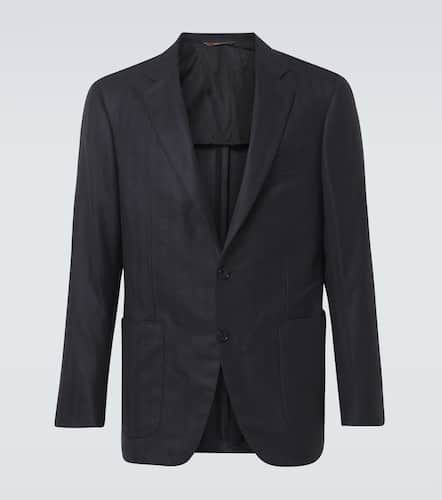 Blazer Kei en cachemire et soie - Canali - Modalova