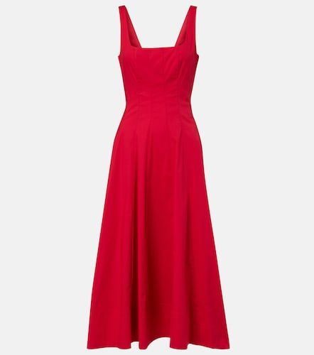 Staud Robe midi Wells en coton - Staud - Modalova