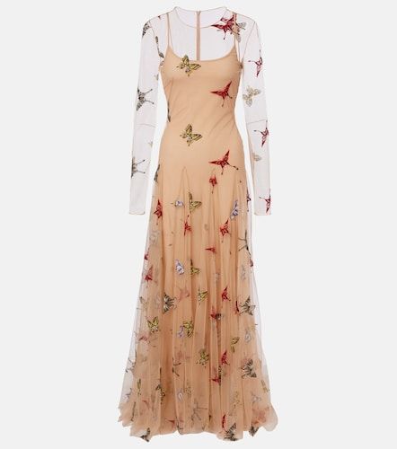 Blumarine Robe longue à appliqués - Blumarine - Modalova