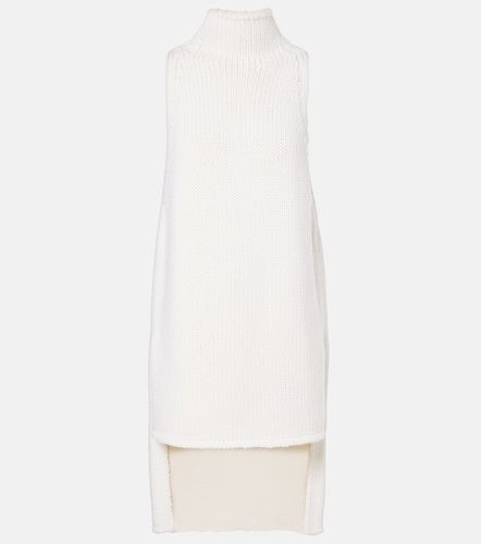 Alaïa Top à col roulé en laine effet cape - Alaia - Modalova