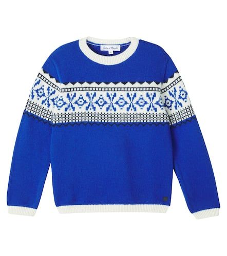 Pull en jacquard de laine - Tartine et Chocolat - Modalova